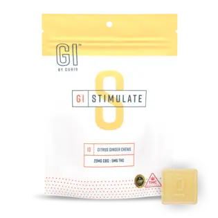 (each) #1 in MD GI by Curio - Stimulate 4:1 CBG:THC Chews (10ct/5mg)