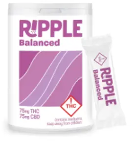 (each) Ripple - Dissolvable - Balanced3 (1:1:1) (THC:CBD:CBC) 75mg