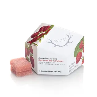 (each) Strawberry 20:1 - Hybrid Enhanced Gummy
