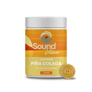 (each) SoundView Live Resin Pina Colada Gummies 97.8mg | 00048