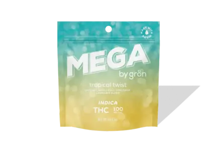 (each) Gron | Tropical Twist - 100mg THC Mega | 1pk