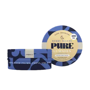 (each) Pure Gummies 100 MG Berry Sleepy (100 MG THC/ 50 MG CBN)