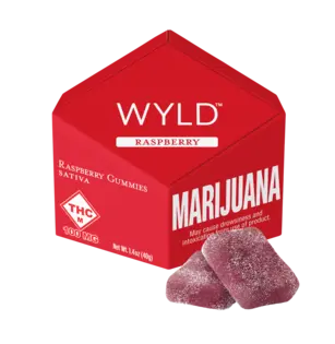 (each) Wyld: Gummies | Raspberry | 100mg | 10pk