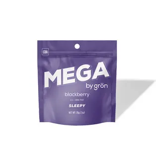 (each) Gron: Mega Pearl | Blackberry 1:1 | 100mg THC : 100mg CBN