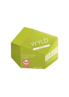 (each) Wyld: Wellness Gummies | Pear 1:1 | 300mg THC : 300mg CBG | 10pk