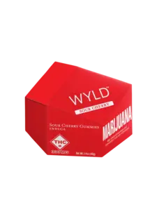 (each) Wyld: Gummies | Sour Cherry | 300mg | 10pk