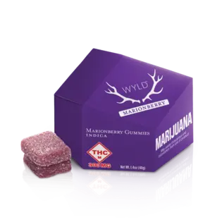 (each) Wyld: Gummies | Marionberry | 300mg | 10pk