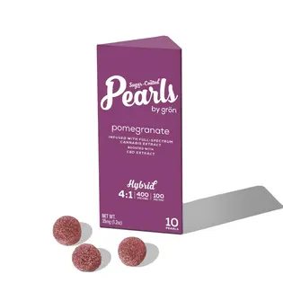 (each) Hybrid Pomegranate Pearls 1:4 THC:CBD | 100mg