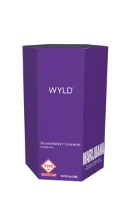 (each) Wyld: Gummies | Marionberry | 1000mg | 20pk