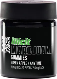 (each) Green Apple Anytime Gummies | 50mg