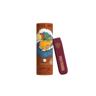 (g) HEIRBLOOM - READY TO USE VAPORIZER [0.5G] ORANGE CRUSH