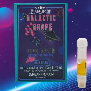 (g) Galactic Grape (H) Live Resin VAPE 0.5g