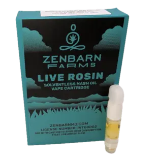 (g) Strawberry Jello Runtz 0.5g Live Rosin VAPE CART