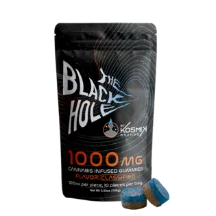 (each) Black Hole: Orange - Orange Slice Gummies 10pk - 1,000mg