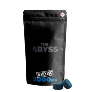 (each) The Abyss: Blue - Blue Raspberry & Cream Gummies 10pk