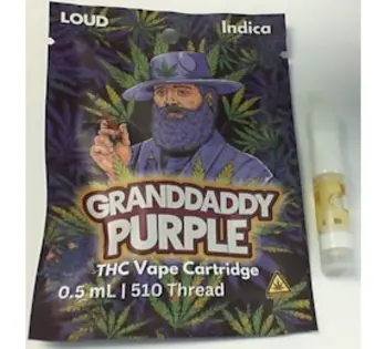 (each) Loud Granddaddy Purple .5g Cart
