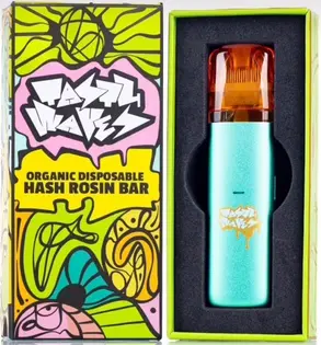 (g) TW 0.5g Strawberry Pie Hash Rosin Bar- Tasty Waves