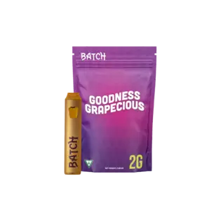 (each) BATCH | GOODNESS GRAPECIOUS | HYBRID | DISPOSABLE VAPE | 2G | REC
