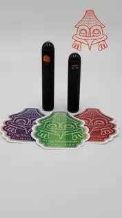 (each) Disposable Cartridge - CO2 - 510 E - Super Sherbet 1g by Frog Mountain - 76.41% - Terps 5.98% - S/H - 3482