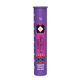 (each) Red Pop | XTREME | Mixed Berry Infused Pre-Roll 1g (1ct)