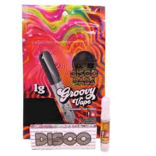 (g) Disco Dabs: Diamonds & Sauce 1G Cart - Cookie Fuel