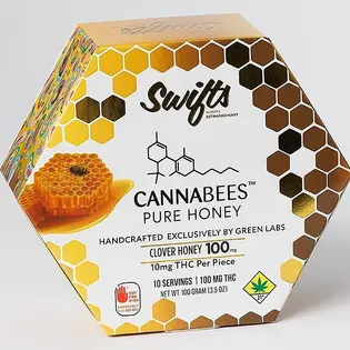 (each) Swifts | Cannabees Pure Honey | 10pk | 100mg THC