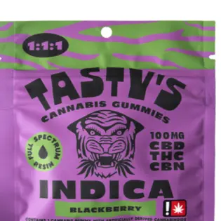 (each) Tasty's: Blackberry 1:1:1 Gummy (Single)