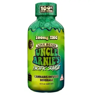 (each) (Drink) Uncle Arnie's | Pacific Surge Live Rosin Beverage (8oz) - Sativa