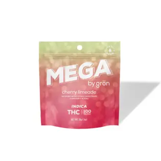 (each) Cherry Limeade Indica MEGA Pearl | 100mg