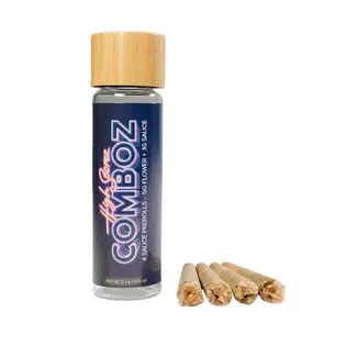 (each) High Scorez Comboz Infused 4pk Prerolls 2.4g - Fresh Fritter x Toasted Swirl