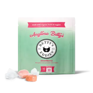 (each) Betty's Eddies - Strawberry - 10mg Chews