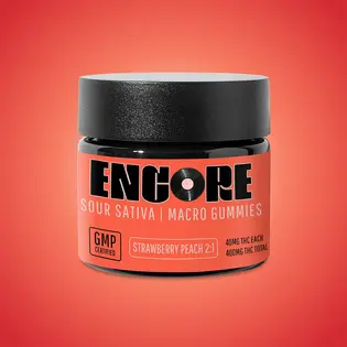 (each) 2:1 Sour Strawberry Peach [10pk] (800mg CBD/400mg THC)