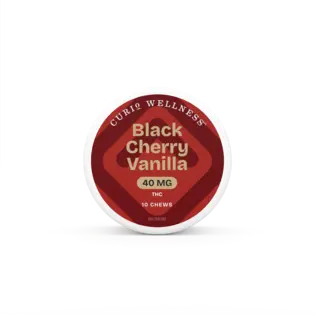 (each) CURIO Chews 400mg: Black Cherry Vanilla