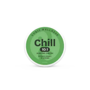 (each) CURIO WELLNESS Chill Citrus Honey | 10:1 CBD 20mg THC 2mg