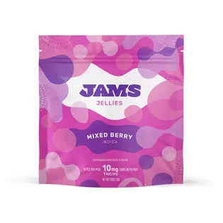 (each) Jellies Mixed Berry Gummies 100mg (10-Pack | 10mg Each)