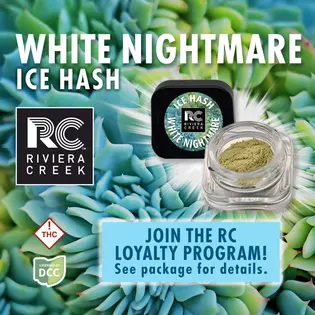 (g) White Nightmare Ice Hash