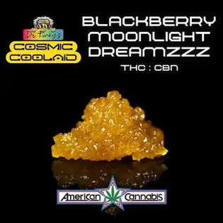 (each) [Concentrate] Dr. Funky's Cosmic Coolaid Blackberry Moonlight Dreamzzz Sugar 3.5g [Indica]