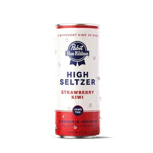 (each) PABST - Drink - Strawberry Kiwi - Seltzer - 10MG