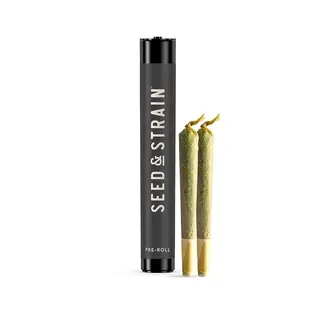 (each) Lavender OG [.5g] | Seed and Strain - 2 Pack Pre Roll