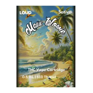 (g) 0.5g Cartridge - Loud - Maui Wowie (S)