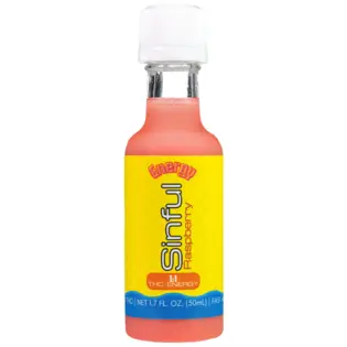 (fl_oz) Sinful - Shooter - Raspberry Energy 1:1 (100 mg Caffeine)