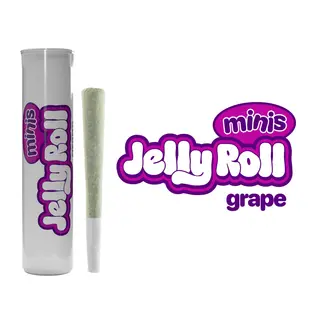 (g) Jelly Roll Minis - Grape - 0.7g Infused PreRoll