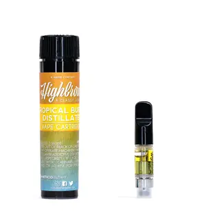 (g) Highbrow | Tropical Burst | Distillate | 0.5g Cartridge