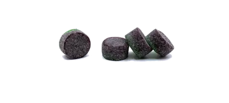 (each) KOSMIK - THE BLACK HOLE - GUMMIES - 1000MG - 10PK - GREEN - BLACKBERRY & CREAM