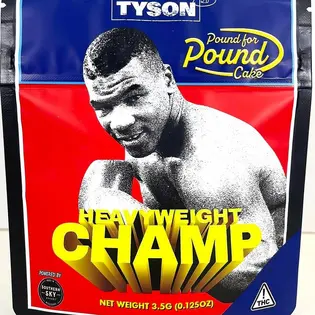 (each) Southern Sky Brands - Tyson Pound For Pound Cake 1g Preroll