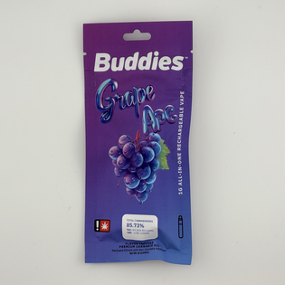 (each) Buddies | 1g Flavored Disp [I] | Grape Ape