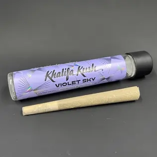 (g) Pre-Roll 1g Violet Sky (Khalifa Kush)