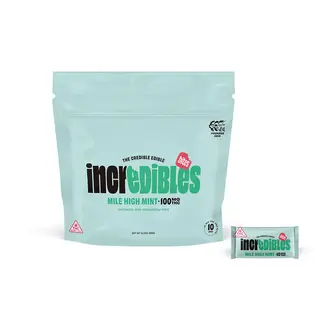 (each) Incredibles Bites 100mg Chocolates - Mile High Mint