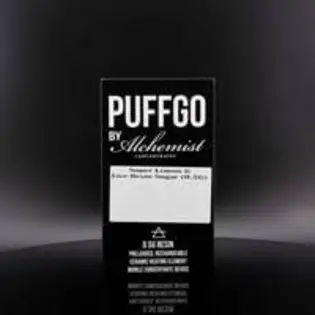 (g) PuffGo By Alchemist .5g Super Lemon G Live Resin Sugar All-In-One