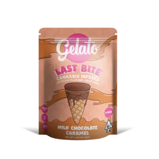 (each) Gelato Edibles Last Bite 100 MG Milk Chocolate Carmel 10pk